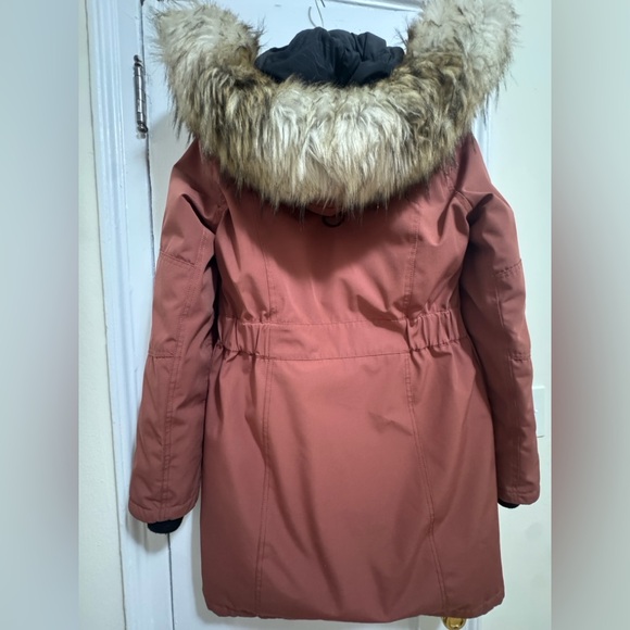 Aritzia TNA Bancroft Women's Puffer Jacket in Burnt Orange/Dark Copper - Picture 2 of 6